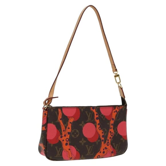 LOUIS VUITTON Monogram La Mage Pochette Accessoires Red - Picture 1 of 15
